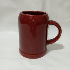 Waechtersbach W. Germany Tanker Mug Rust Red Coffee Tea Ceramic